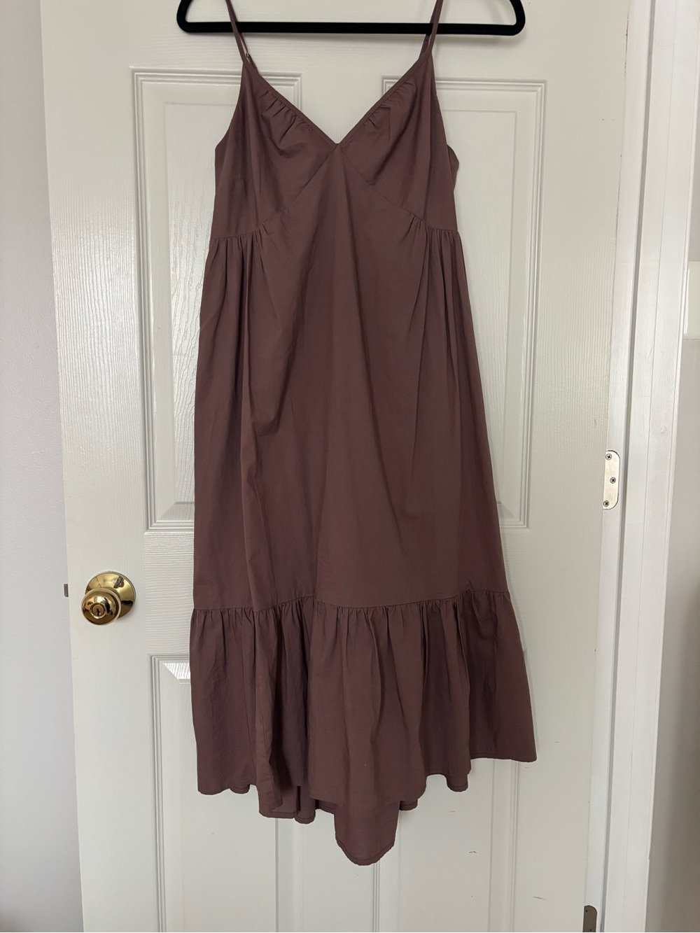 GAP Cotton Mauve Midi Dress